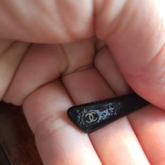 Authentic Vintage Chanel Oversized Iconic Double C Butterfly Sunglasses W/ Case - Picture 5 of 16